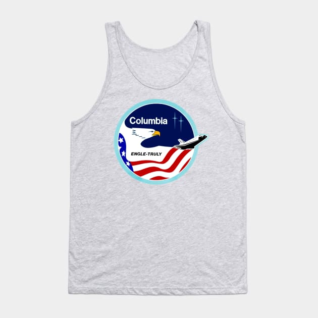 STS-2 Mission Patch Tank Top by Spacestuffplus